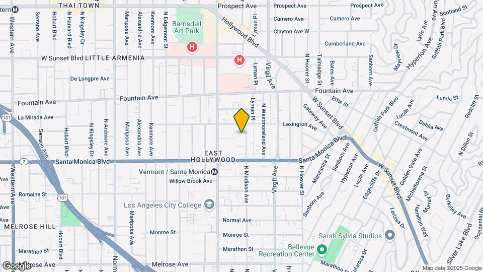 1155 N Madison Ave, Unit 06 Map and Location Details