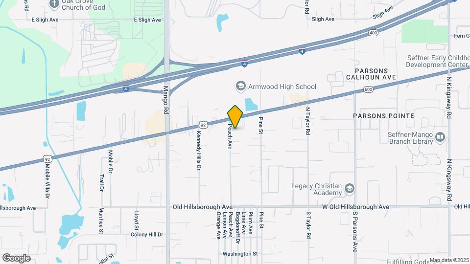 12017 Peach Ave Map and Location Details