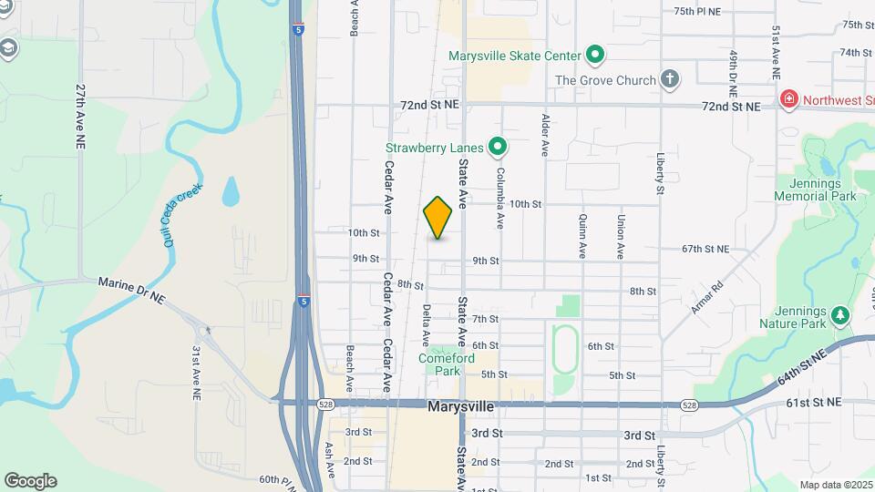 908 Delta Ave, Unit unit 5 Map and Location Details