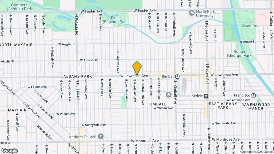 4753 N Monticello Ave Map and Location Details