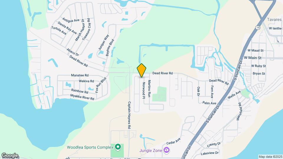 343 E Rosewood Ln Map and Location Details