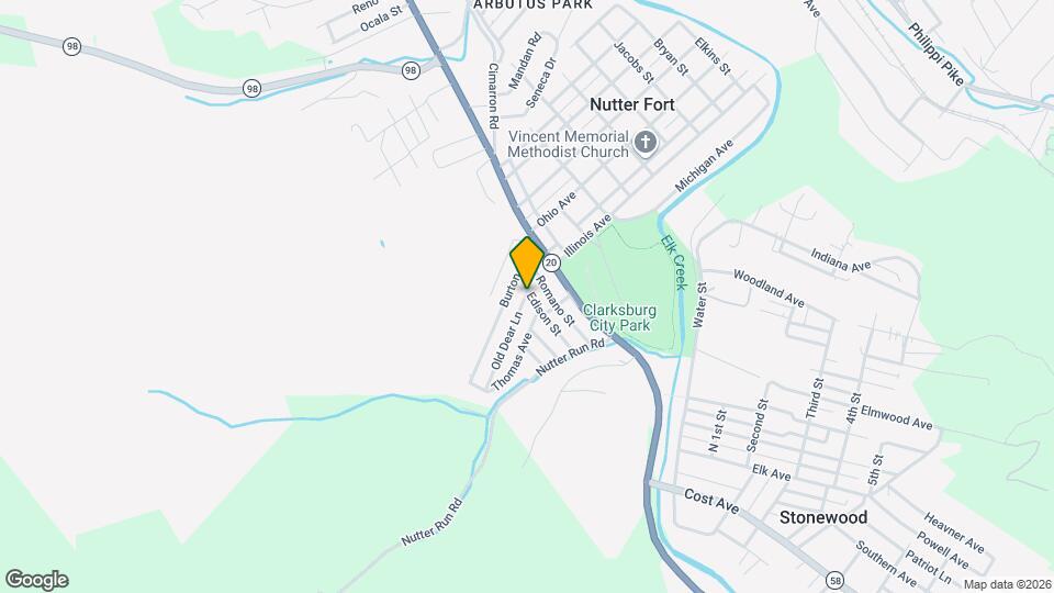 110 Edison St Map and Location Details