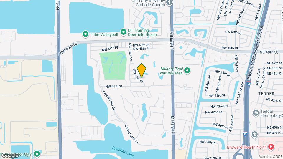 4540 NW 12th Dr Mapa y Detalles de la Ubicación