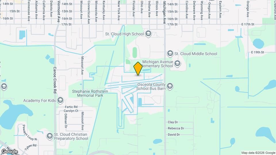 1095 Heavenly Dr Map and Location Details