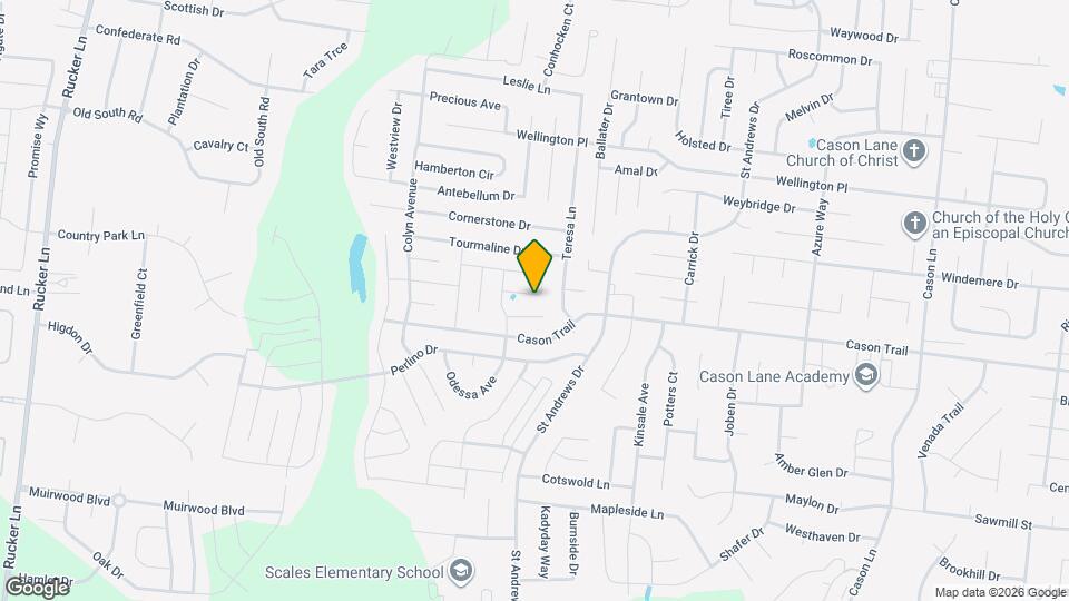 3207 Dupree Ln Map and Location Details