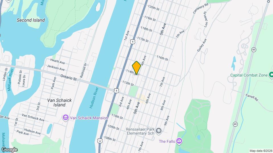 Troy Academy Lofts Mapa y Detalles de la Ubicación