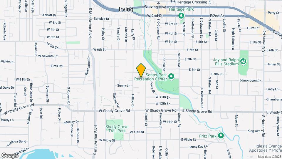 916 Hilltop Dr Map and Location Details