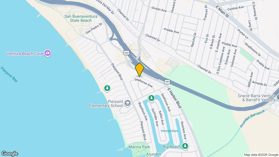 2474 Seahorse Ave Map and Location Details