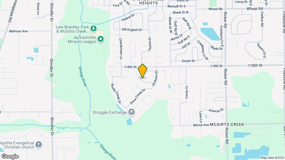 6477 Sierra Dr Map and Location Details