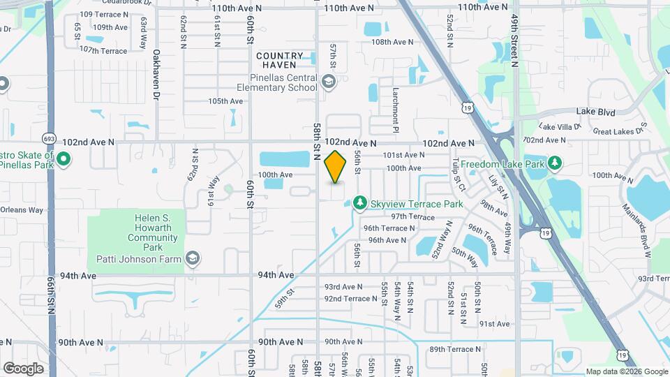 9923 57th Way N Map and Location Details