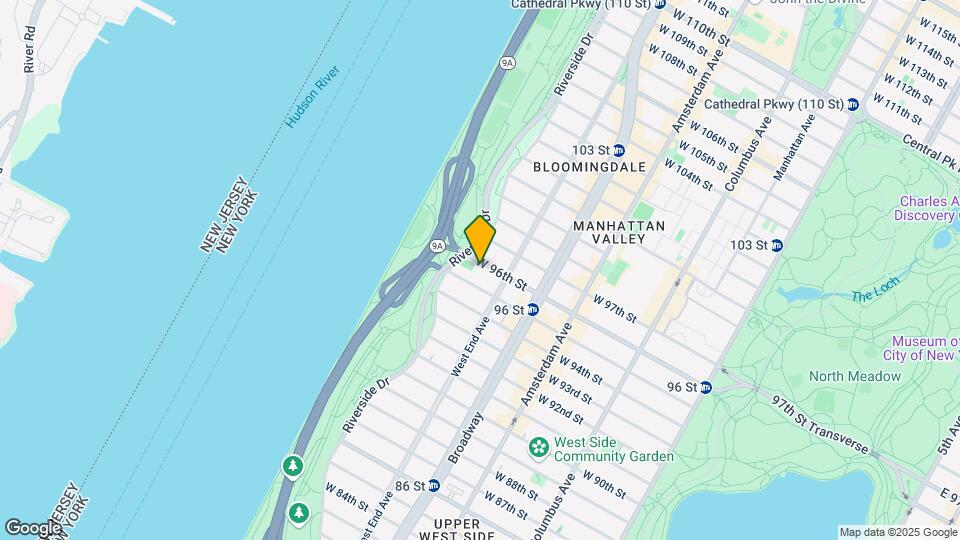 324 W 96th St Mapa y Detalles de la Ubicación