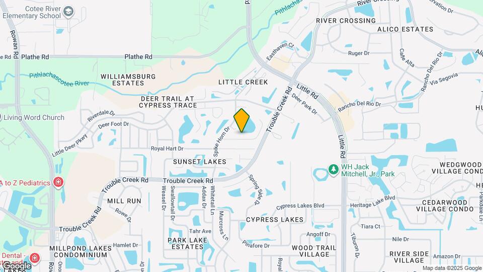 8437 Yearling Ln Mapa y Detalles de la Ubicación