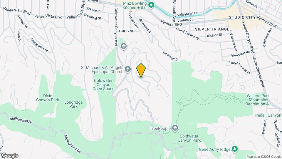 3866 Alta Mesa Dr Map and Location Details