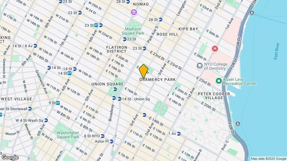 74 Irving Place Mapa y Detalles de la Ubicación