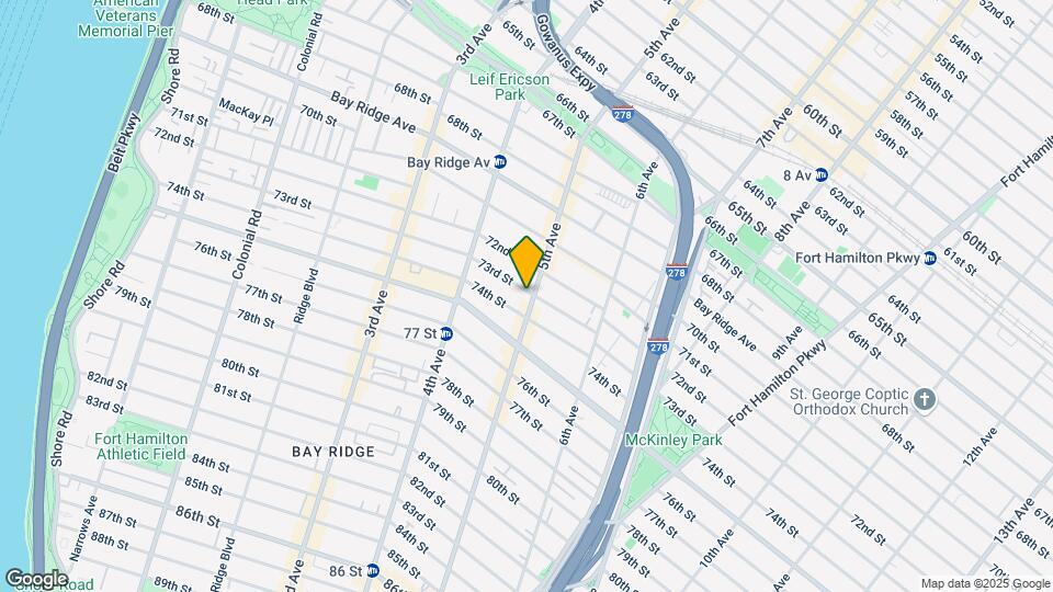7302 5th Ave Map and Location Details