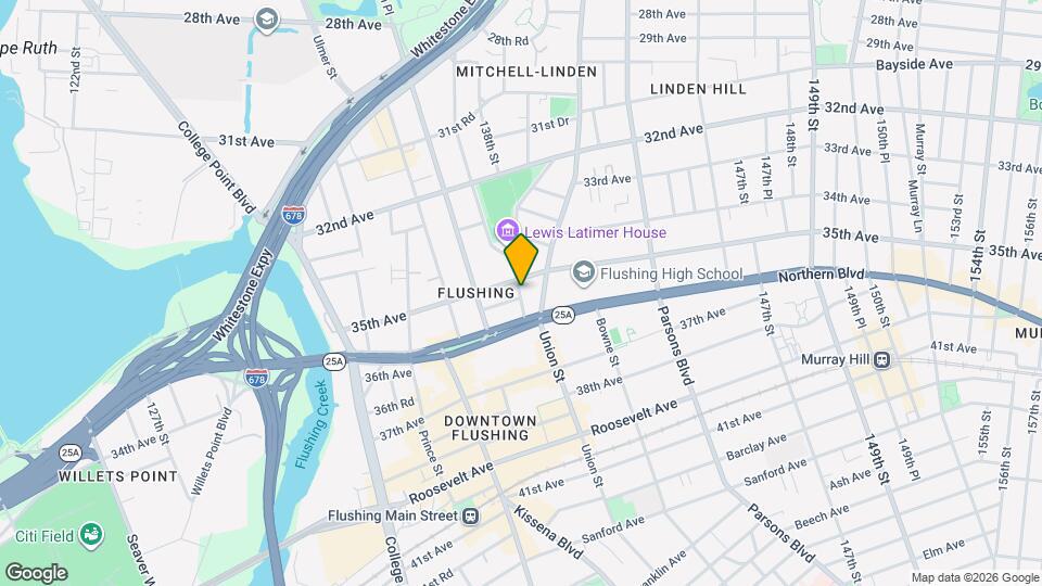 35-19 Leavitt St Map and Location Details