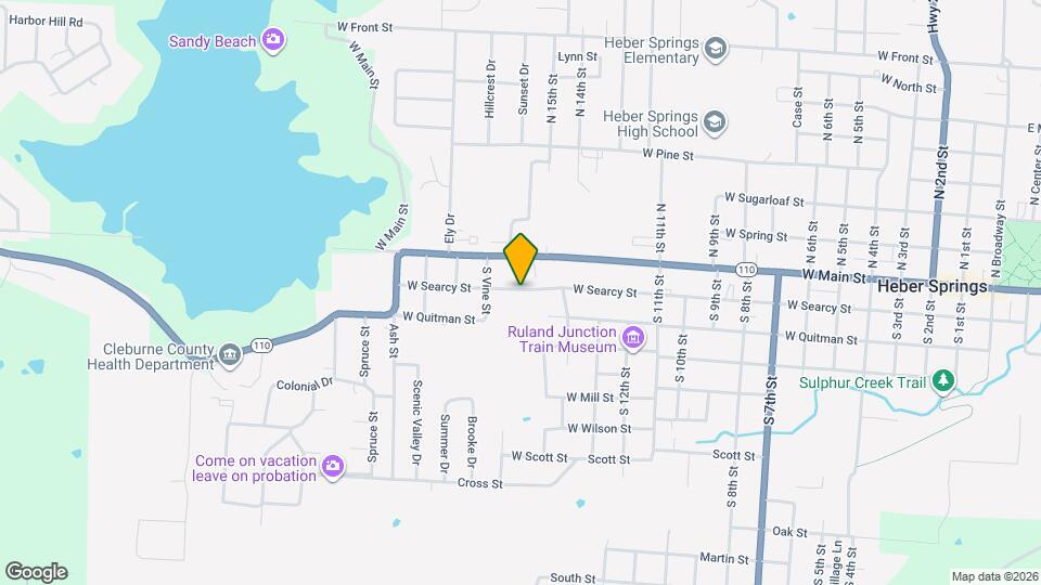 Edgehill Apartments and Nearby Heber Springs Apartments For Rent