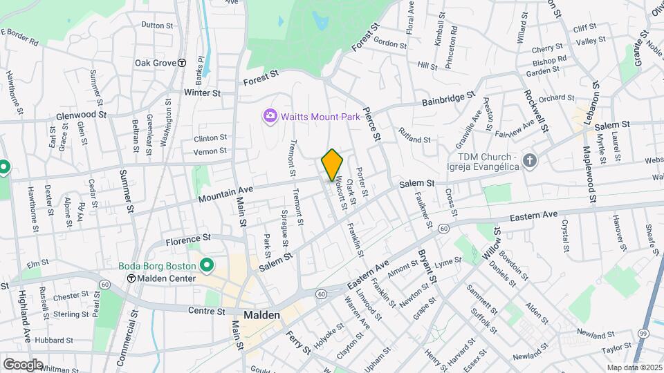 21 Mount Vernon Park, Unit 2 Mapa y Detalles de la Ubicación