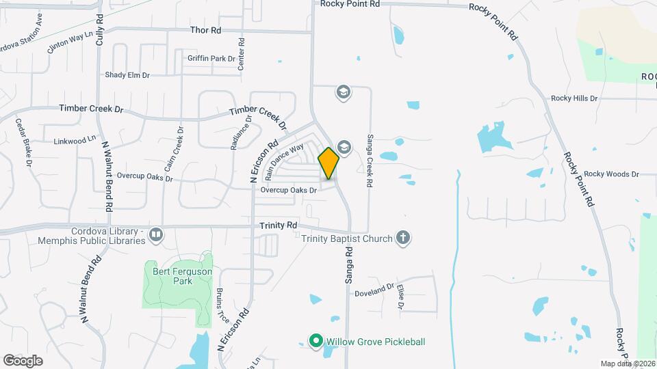 8788 Overcup Oaks Dr Map and Location Details