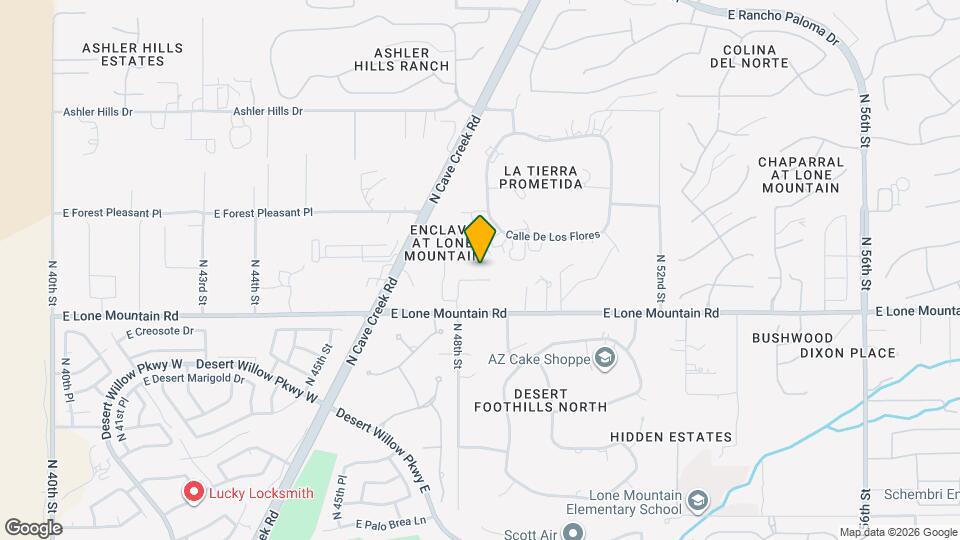31521 N 48th St, Unit SI ID1639127P Mapa y Detalles de la Ubicación