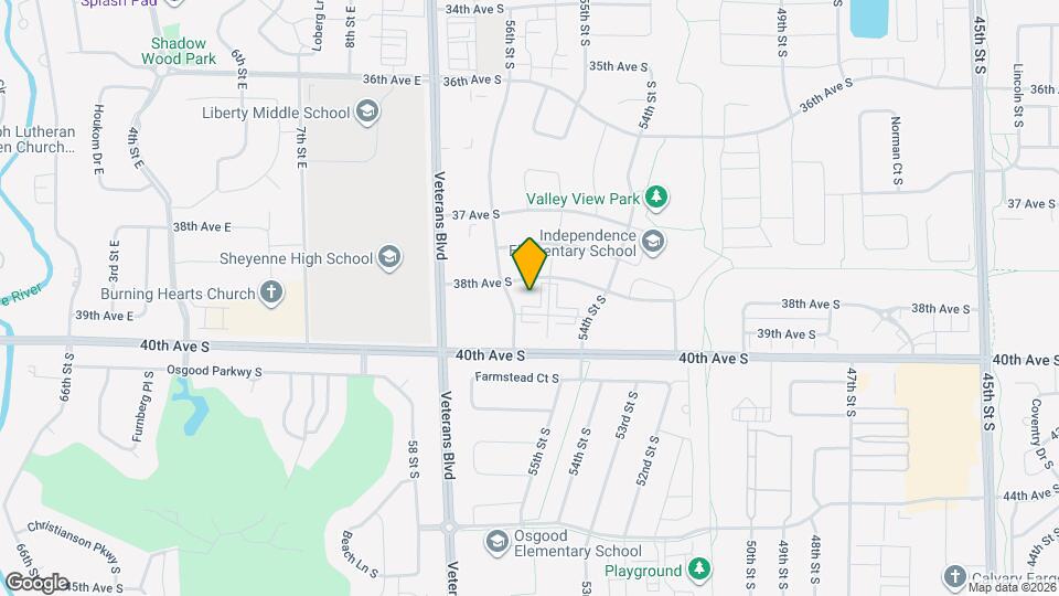 5440 38th Ave S, Unit 204 Mapa y Detalles de la Ubicación