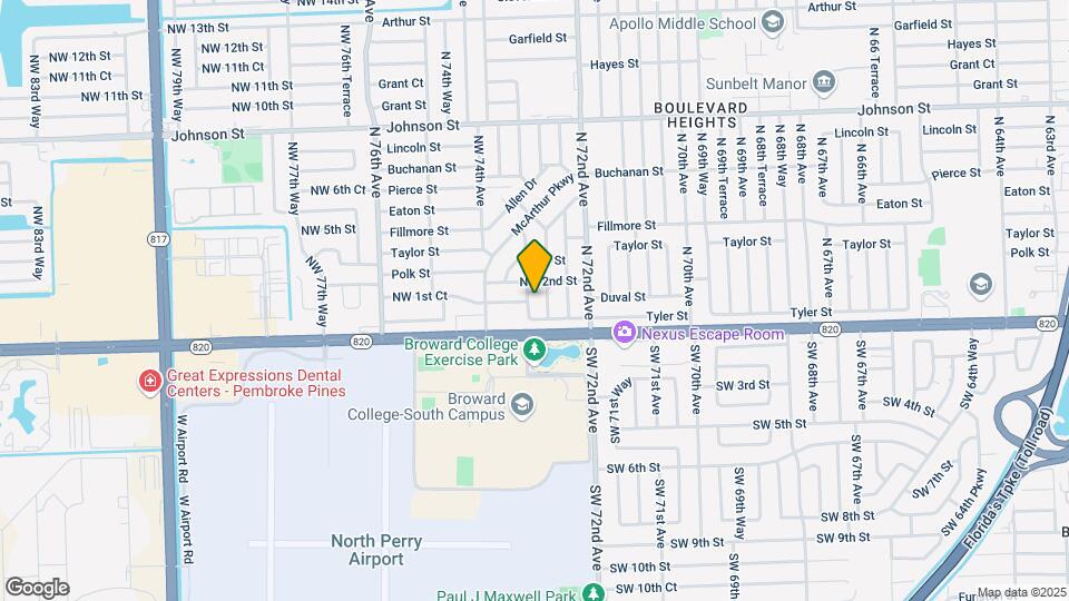 131 NW 73rd Ave Map and Location Details
