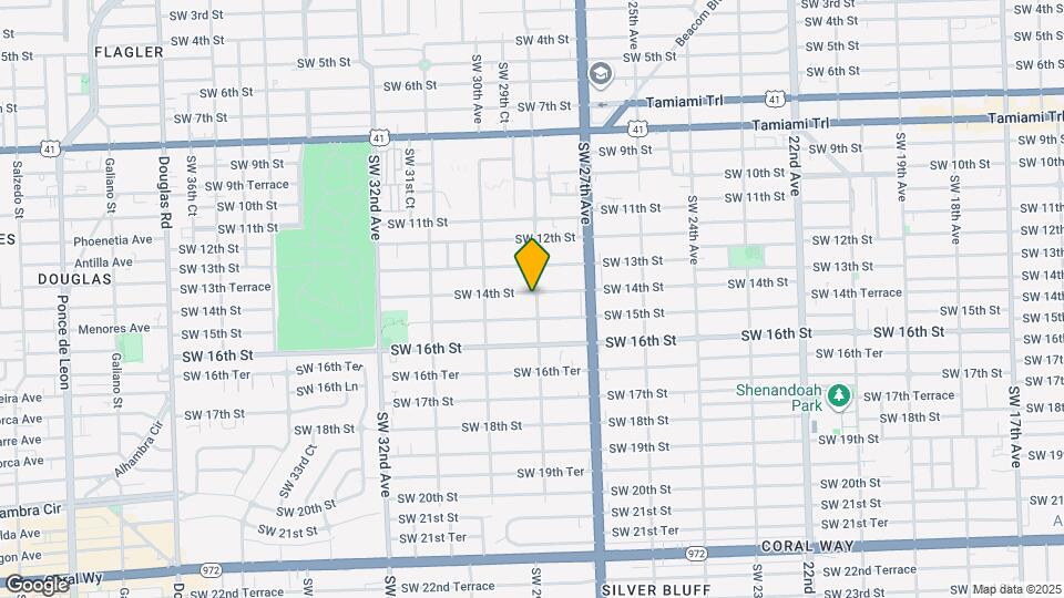 1400 SW 29th Ave Map and Location Details