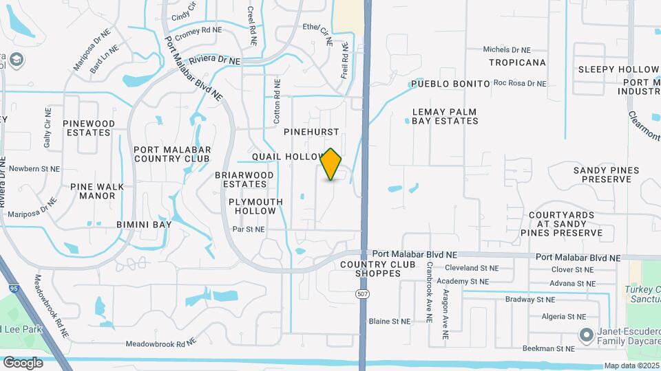 1656 Sunny Brook Ln NE Mapa y Detalles de la Ubicación