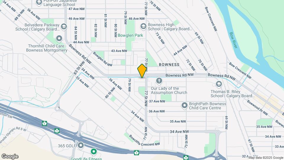 7907B Bowness Rd NW Map and Location Details