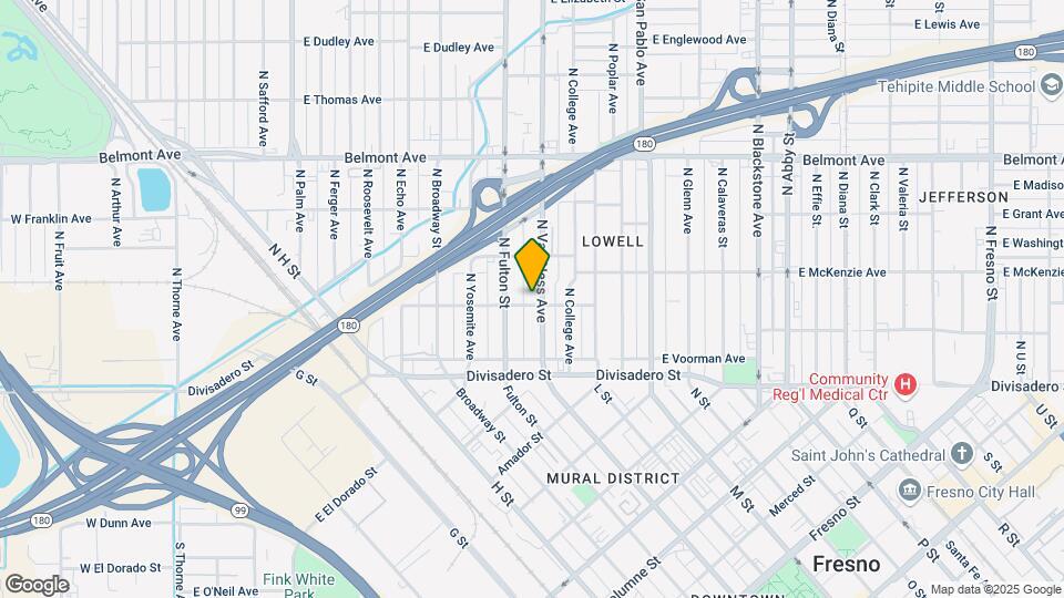 943 E Nevada Ave Map and Location Details
