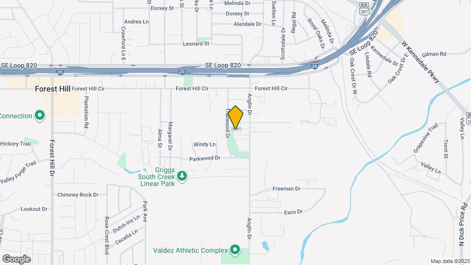 2301 Magnolia Ln Map and Location Details