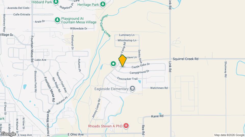 9585 Castle Oaks Dr Mapa y Detalles de la Ubicación