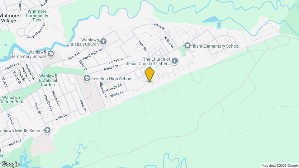 1802 Laniloa Pl Map and Location Details
