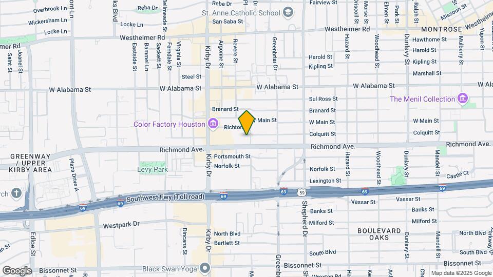 2300 Richmond Ave. Map and Location Details