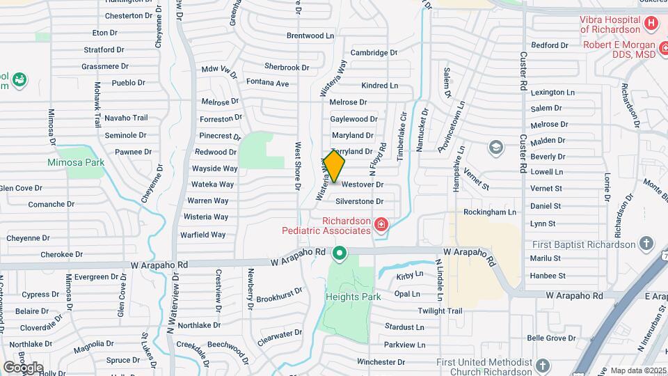 723 Westover Dr Map and Location Details