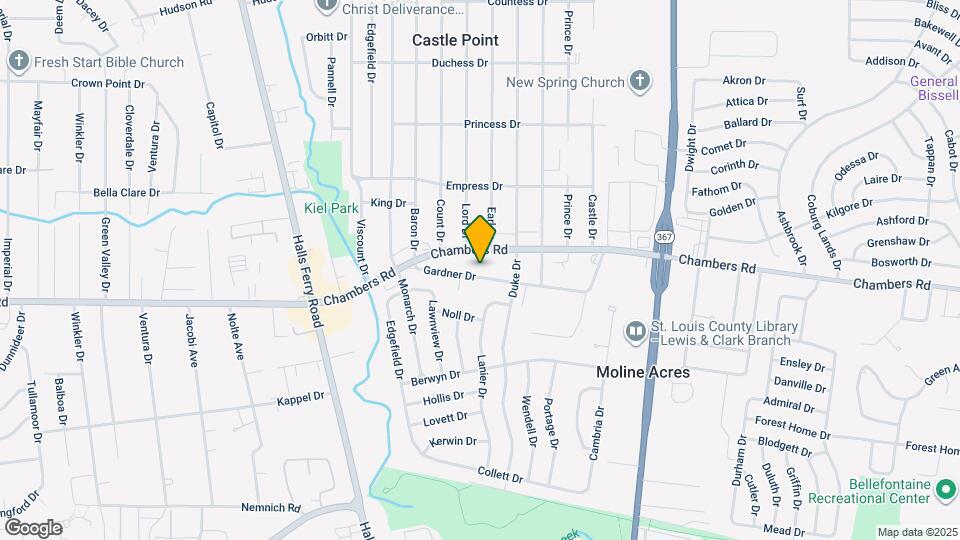 2325 Gardner Dr Map and Location Details