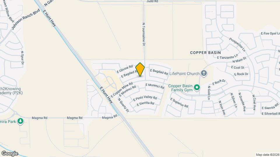 2909 E Mineral Park Rd Map and Location Details