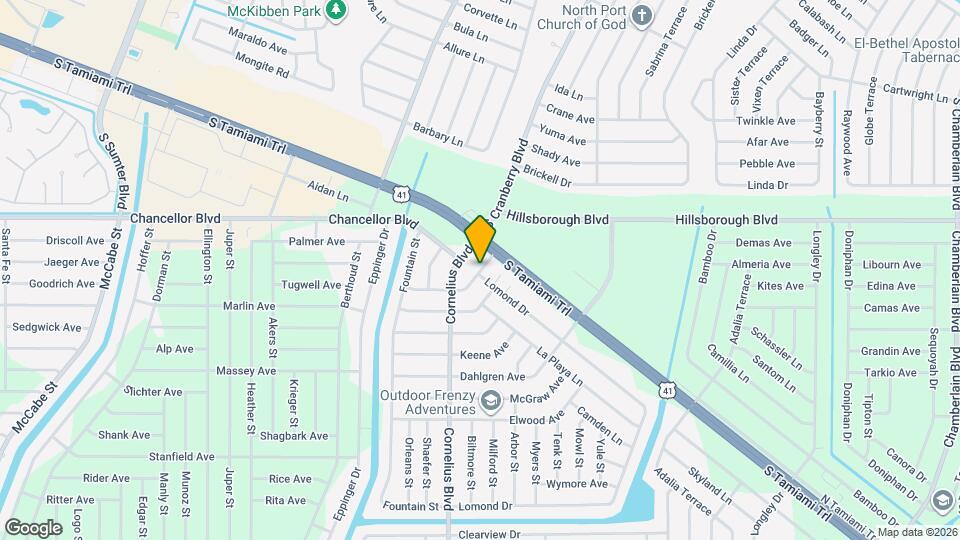 15072 Dania Ave Map and Location Details