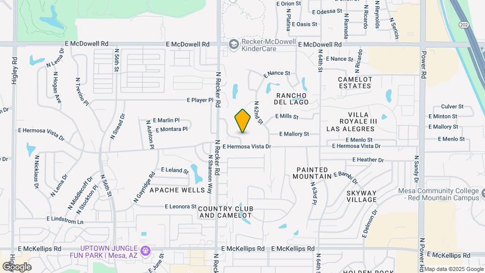 2421 N Augusta Dr Map and Location Details