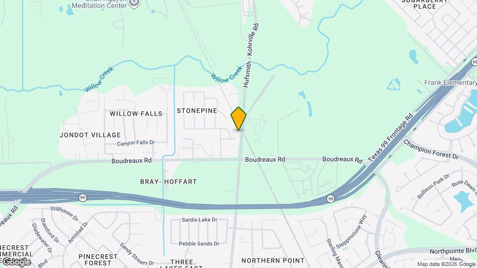 11502 Stonepine Meadow Ct Mapa y Detalles de la Ubicación