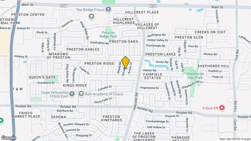 7850 Excaliber Rd Map and Location Details