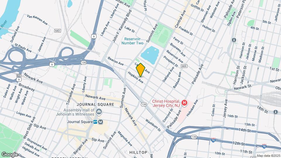 140 HOPKINS Ave Map and Location Details