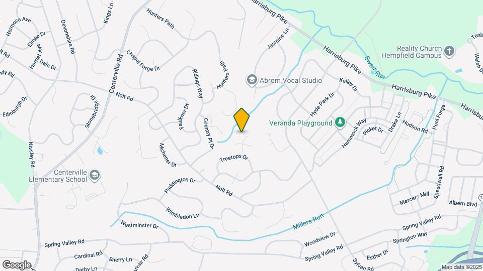 306 Treetops Ct Map and Location Details