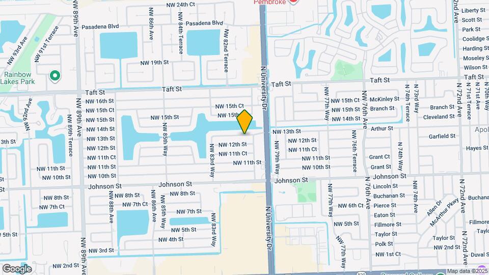 8130 NW 13th St Map and Location Details