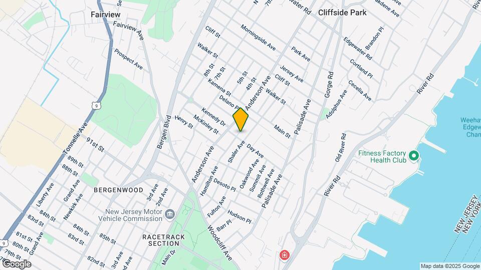 164 Hamilton Ave, Unit #1 Mapa y Detalles de la Ubicación