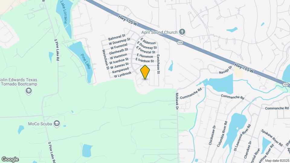 854 Queenswood St Map and Location Details