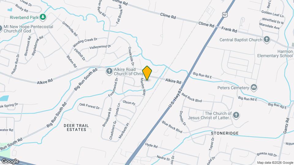 2887 Creith Ct Map and Location Details