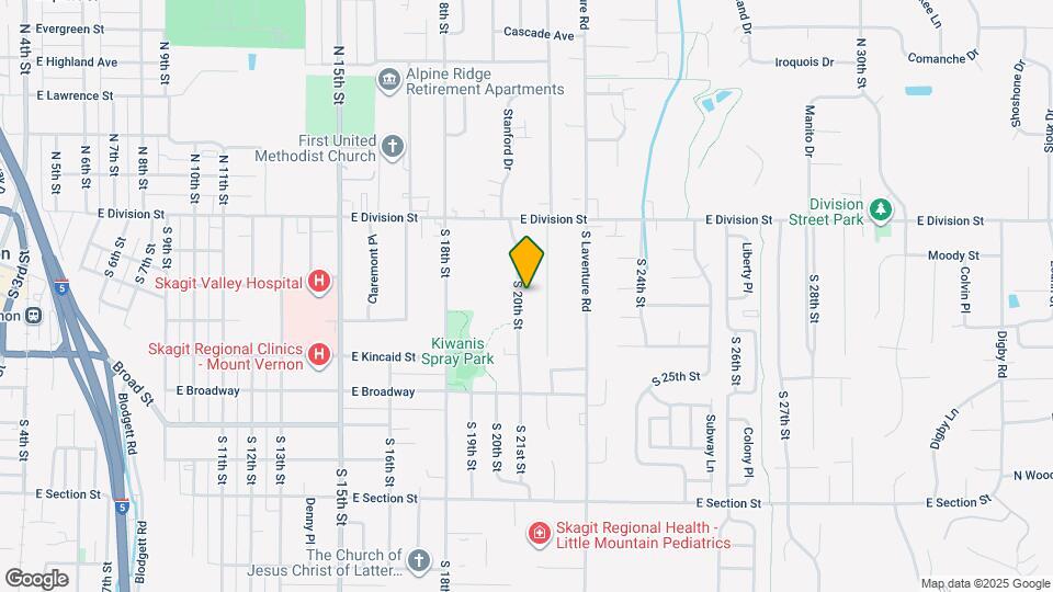 306 S 20th St Map and Location Details