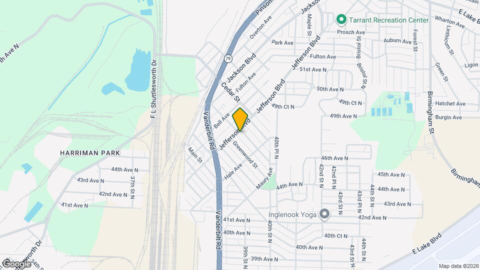 4344 Pulaski St Map and Location Details