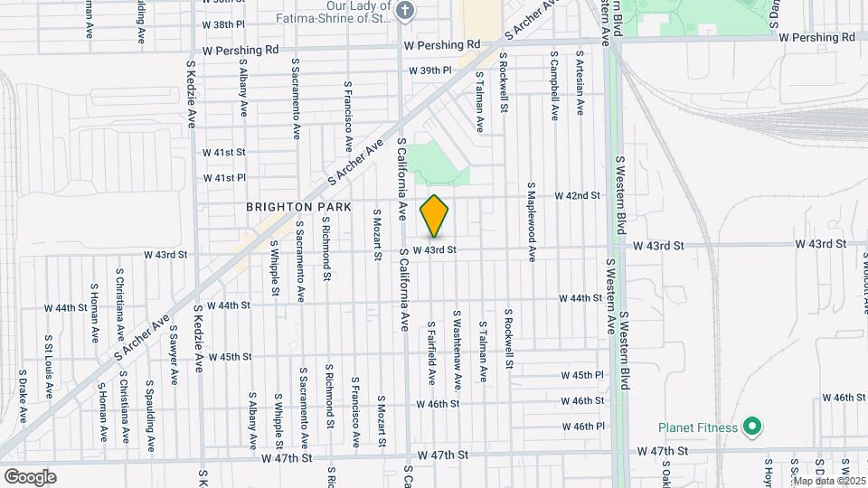 2724 W Pope John Paul II Dr Map and Location Details